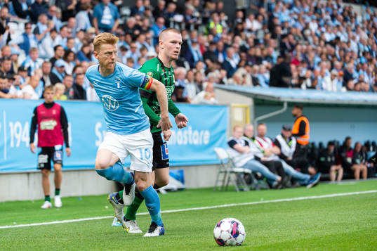Malmö FFs Anders Christiansen och Varbergs Anton