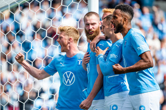 Malmö FFs Jo Inge Berget jublar