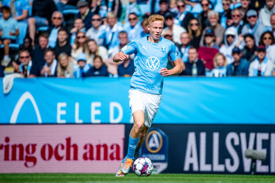 Malmö FFs Hugo Larsson