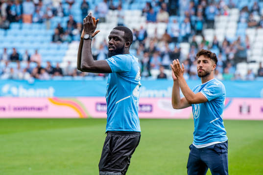Malmö FFs Mahamé Siby och Moustafa Zeidan presenterades