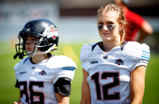 Örebro Black Knights spelare deppar