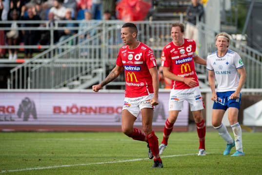 Degerfors Nikola Djurdjic jublar