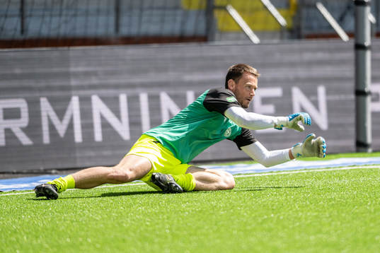 Västerås målvakt Anton Fagerström