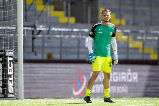 Västerås målvakt Anton Fagerström