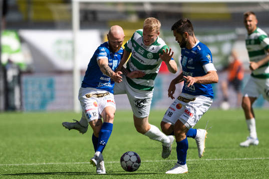 Västerås Simon Johansson och Norrbys Max Olsson och Ivo