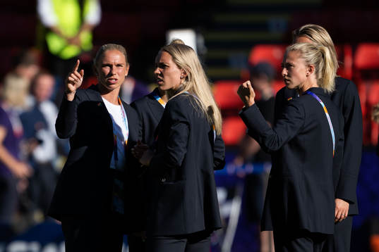 Jonna Andersson, Elin Rubensson and Rebecka Blomqvist of