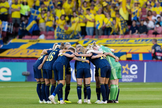 Players of Sweden gathered