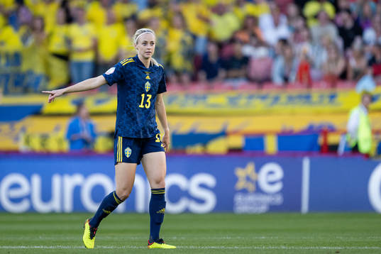 Amanda Ilestedt of Sweden
