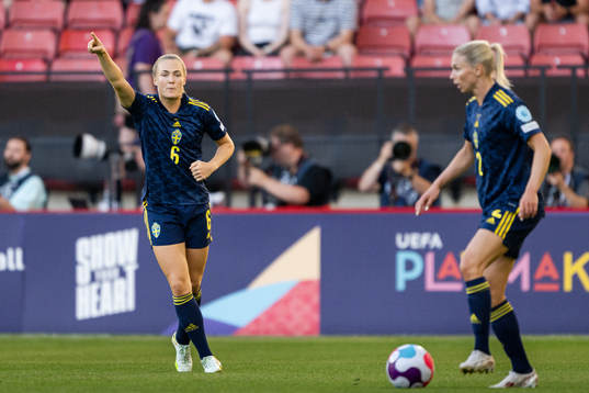Magdalena Eriksson and Jonna Andersson of Sweden