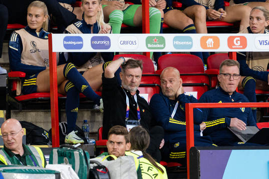Peter Gerhardsson, head coach and Magnus Wikman, assistant