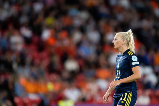 Stina Blackstenius of Sweden
