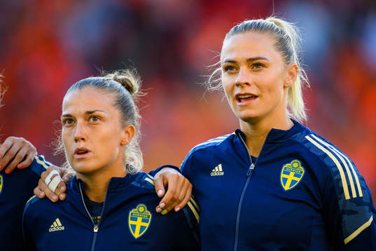 Filippa Angeldahl and Fridolina Rolfö