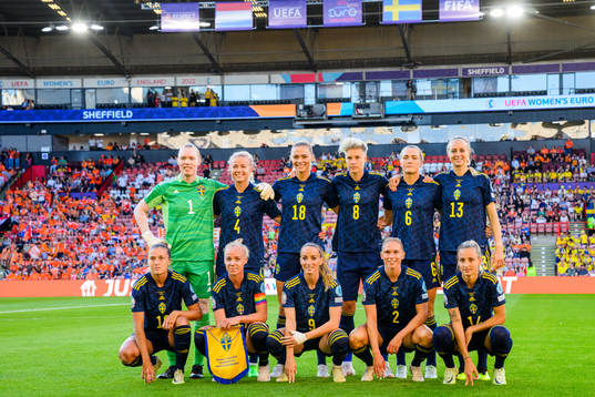 goalkeeper Hedvig Lindahl , Hanna Glas , Fridolina Rolfö,
