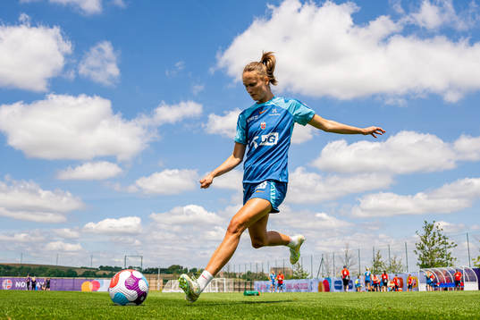 Caroline Graham Hansen of the Norwegian national football