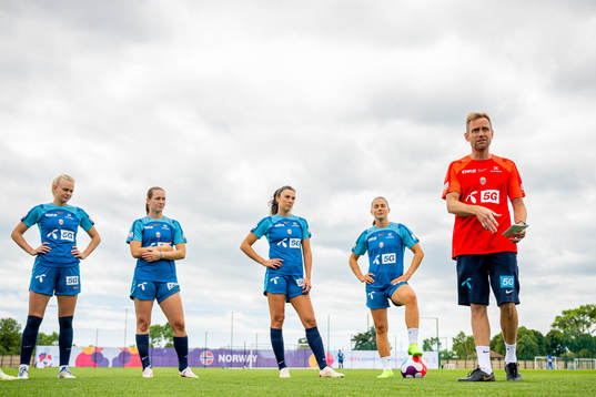 Martin Sjögren, head coach of the Norwegian national