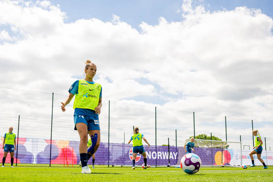 Celin Bizet Ildhusøy of the Norwegian national football