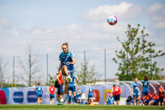 Caroline Graham Hansen of the Norwegian national football