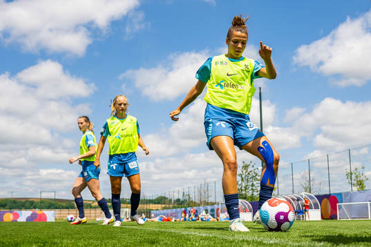 Celin Bizet Ildhusøy of the Norwegian national football