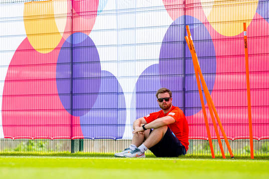 Fredrik Vold, analyst of the Norwegian national football