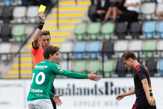 Jönköpings Södras Robin Book reagerar på domslut