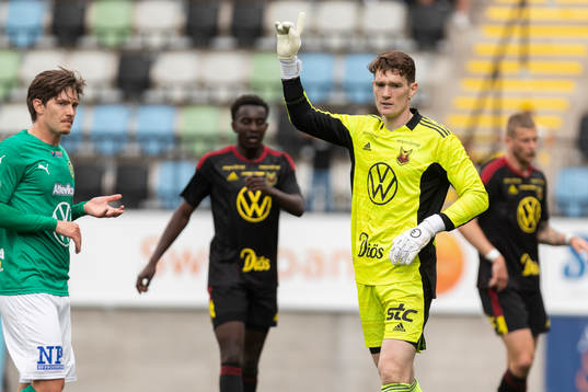 Östersunds målvakt Andrew Mills