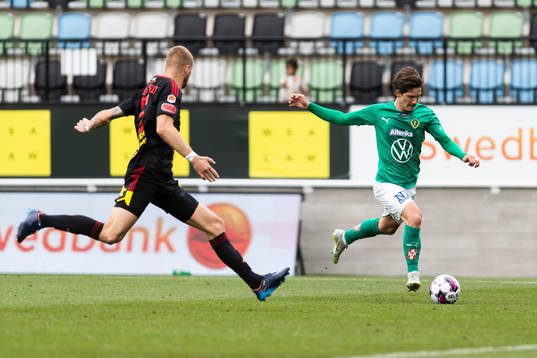Östersunds Mansour Sinyan och Jönköpings Robin Book