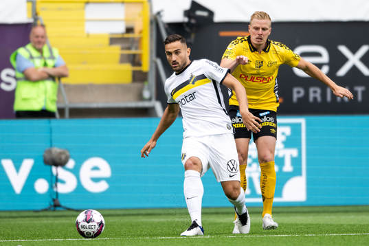AIKs Sotirios Papagiannopoulos och Elfsborgs Per Frick