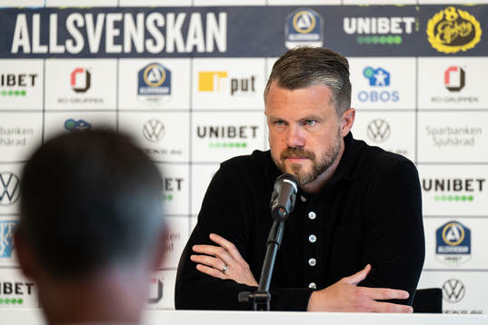 Elfsborgs manager Jimmy Thelin