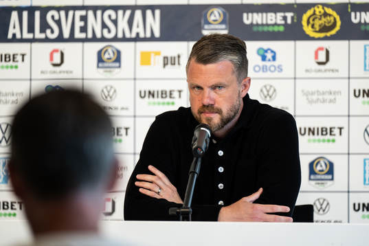 Elfsborgs manager Jimmy Thelin