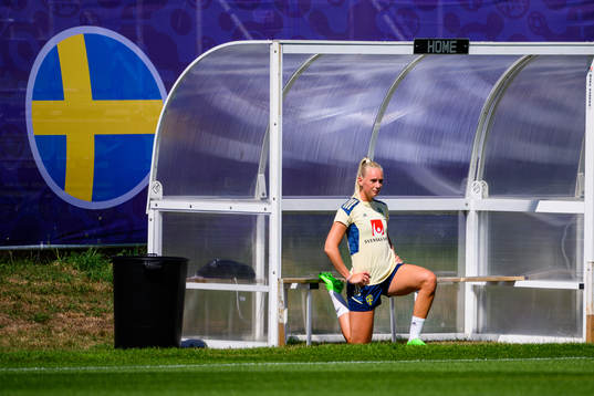 Stina Blackstenius of the Swedish national football team at