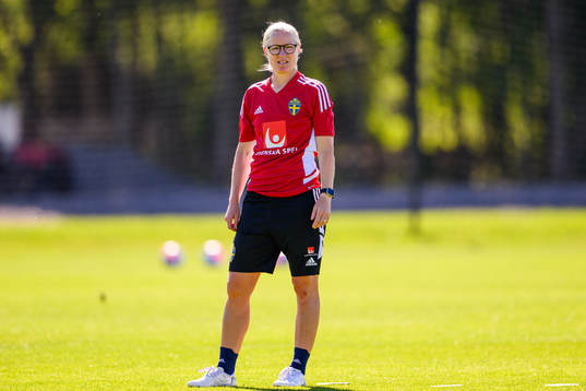 Victoria Sandell, assistant coach of the Swedish national
