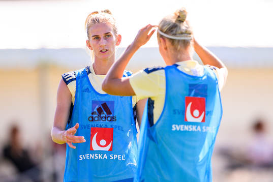 Stina Blackstenius of the Swedish national football team at