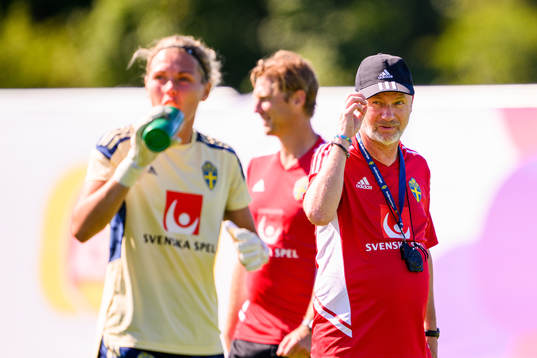 Peter Gerhardsson, head coach of the Swedish national