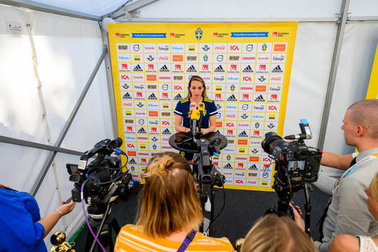 Kosovare Asllani of the Swedish women's national football