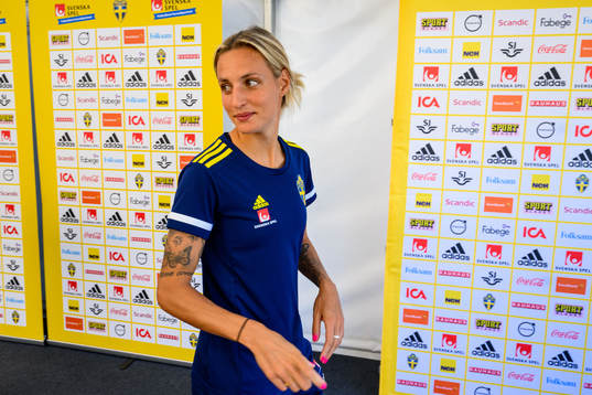 Nathalie Björn of the Swedish women's national football