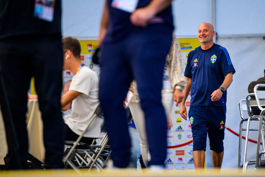 Magnus Wikman, assistant coach of the Swedish women's