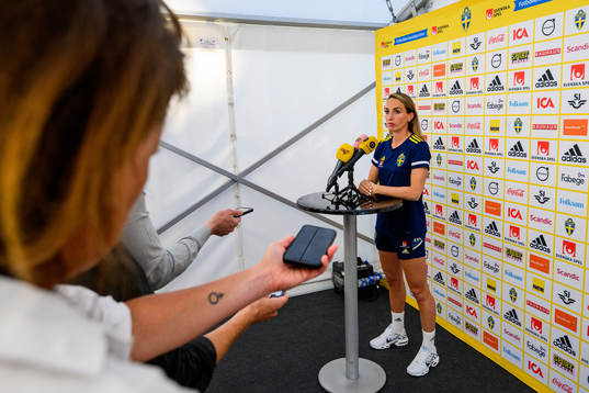 Kosovare Asllani of the Swedish women's national football