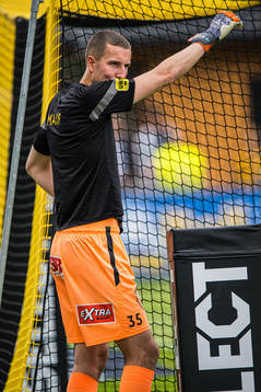 Mjällbys målvakt Samuel Brolin