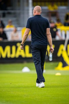 Mjällbys tränare Andreas Brännström