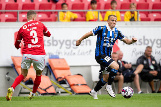 Kalmars David Kristjan Olafsson och Sirius Aron Bjarnason