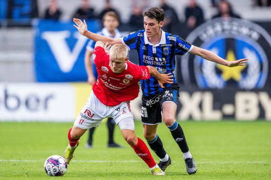 Kalmars Carl Gustafsson och Sirius Jamie Roche
