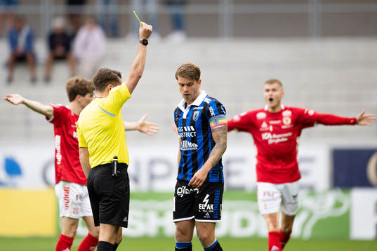 Sirius Marcus Klingenberg Mathisen får en varning