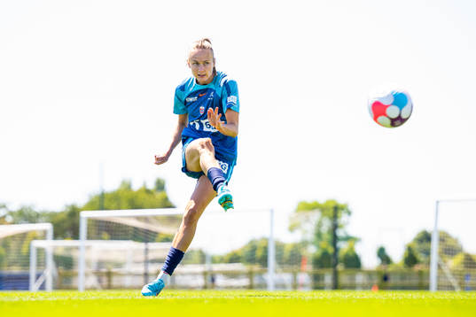 Caroline Graham Hansen of the Norwegian national football