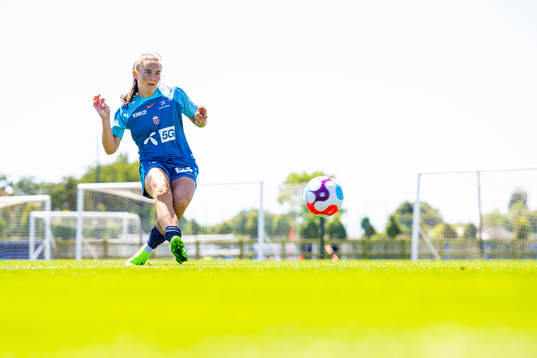 Vilde Bøe Risa of the Norwegian national football team at