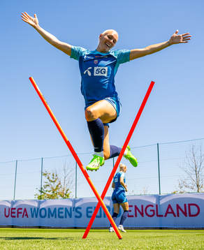 Maria Thorisdottir of the Norwegian national football team