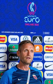 Martin Sjögren, head coach of the Norwegian national