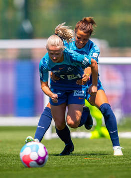 Thea Bjelde and Celin Bizet Ildhusøy of the Norwegian