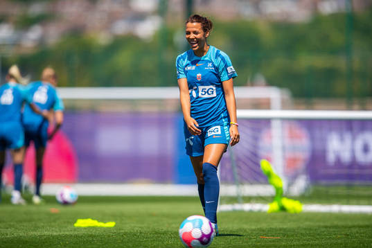 Celin Bizet Ildhusøy of the Norwegian national football