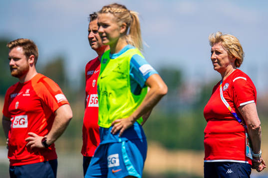 Marit Breivik, team sports coach of Olympiatoppen, at a