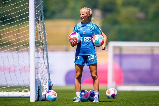 Anja Sønstevold of the Norwegian national football team at